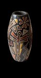 Beautiful Dragonfly Vase 5.5”High X 3.25”Diameter With Corn Stalk Signature by Glendora Fragua - Jemez Pueblo