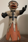 Burning of the Zozobra figure Need Repair by Mary Ortiz - Cochiti Pueblo