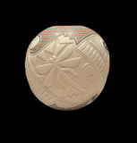 Polychrome Jar Carved and Painted by Martin Olivas Quintana - Mata Ortiz