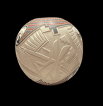 Polychrome Jar Carved and Painted by Martin Olivas Quintana - Mata Ortiz