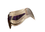 Sterling Silver Inlay Cuff 1-1/8”Wide with a 1”Opening by Teddy Draper Jr. and Ophelia Garcia - Navajo