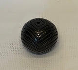 Carved Black Miniature 2”H x 2.25” by Linda Tafoya Sanchez - Santa Clara Pueblo